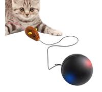 Cat Ball Toy - Rechargeable Smart Moving | Self-Rolling Enrichment Toy for Boredom, Interactive Exercise for Indoor Puppy Dog Indoor Ve