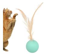 Cat Ball Toy, Rolling Hunting Toy, Self-Entertainment Toy, Interactive Shuttlecock for Sensory Stimulation for Cat Games, Hunting, Training Against Boredom in the House