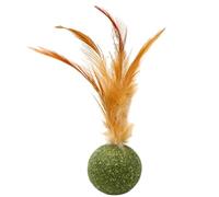 Cat Ball Toys - Fun Interactive Feather Toy For Engaging Play | Kitten Teething Toys With Healthy Teeth | Durable Kitten Chew Toys With Appealing Your Cat For Endless Entertainment
