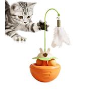 Cat Ball Track Toy Bite Resistant Teaser Bored Animals Companion | Kitten Interactive Toy Ball Track for Small Medium Large Breeds Backyard Lawn Bedroom Yard Courtyard