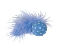 Cat ball with rattle and feather Nobby Pet