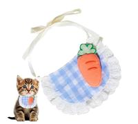 Cat Bandana Collar, Cat Bandana | Carrot Cat Bib Collar Dog Collar Bandana, Cat Collar Scarf, Beautiful Pet Bandanas for Home Travel Parties