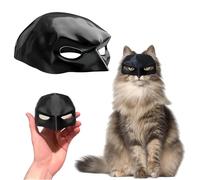 Cat Bat Cosplay Hat, 2025 New Bat Mask for Cat, Batcat Mask, Cute Cat bat Cosplay hat Funny Bat Cat Avenger Mask, Halloween Costumes Accessories for Cats (Large)