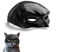 Cat Bat Mask - Lightweight & Reusable Bat Cat Mask for Halloween Cosplay, Comfortable Pet Costume Accessories for Cats