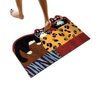 Cat Bath Mat Diatomaceous Earth Quick Dry Absorbent Kitchen Mat