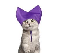 Cat Bath Shower Caps, Waterproof Cat Kitten Bathing Cap Cats Ear Protection Covers Hats for Cats Small Dogs Bathing Grooming Raining