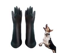 Cat Bathing Gloves - Scratch Resistant Mitts, Animal Care Gloves | Bite Proof Protective Gear, Garden Use Hand Shield for Training Dogs, Handling Birds, Reptiles, Lizards, Small Wildlife