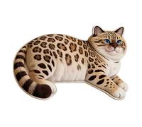 Cat Bathroom Rug | Absorbent Non Slip Room Decor - Cute Bathroom Rugs Cat Carpet,for Indoor Home Front Door Entryway Shower Kitchen Bedroom Living Room Hallway Apartment