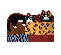 Cat Bathroom Rug Cute Non Slip Diatomaceous Earth Shower Mat