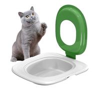 Cat Bathroom Trainer | Cat Training Toilet Seat | Cat Potty Training Tray | Hygienic Reusable Toilet Training Systems Teach Cat to Use Toilet for Most Toilets Pet Supply