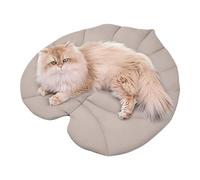 Cat Bed - 25.59x27.56 inches Pet Floor Mat, Heavy Duty Self Warming Bed, Leaves Shaped Pet Mattress | Lightweight Washable Protector Cover Pad Soft for Sofa Chair Floor Car Indoor Camping Travel