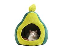 cat bed, Avocado-Shaped Winter Warm Cat Bed - Enclosed Soft Nest With Non-Slip Base, Cozy Cave For Indoor Cats & Small Dogs,for pet(L)
