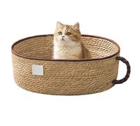 Cat Bed Basket Cute Kitten Sleeping Nest
