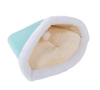 Cat Bed Cave, Cat Cave Cat Sleeping Bag Cats Washable Covered Cozy Soft Warming Burrow Napper Pocket Bed Cute Cat Cave Bed Hideaway for Indoor for Cats Puppy Kitty Kitten (Cat