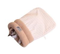 Cat Bed Cave - Cozy Cuddle Sack with Cat Trundle, Sleeping Bed with Soft Cover for Cats | Warm Cat Sack Shaped Sleeping Bed, Pa Padded Bed