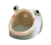 Cat Bed Cave - Modern Cat Sleeping Cave Cozy Retractable Cat Bed | Closed Dome Cat Bed, Warm Cat Bed, Indoor Cat Shelter,