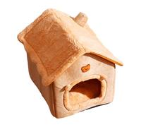 Cat Bed Cave - Non-Slip Calming Foldable Nest, Covered Cat Bed | Hooded Kitten Sleep Indoor House For Kitten Puppy Pet Sleeping Winter Bedroom Living Room Balcony Apartment Dorm Home Decor