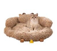 Cat Bed Cave - Non-Slip House Tunnel Animal Nest,Indoor Pet Nest Bed | for Christmas Winter Outside Home Travel Bedroom Balcony