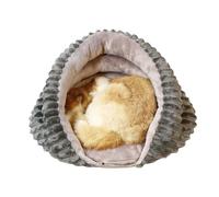Cat Bed Cave Non-Slip Indoor Outdoor Cave Nest House Tunnel Sleeping