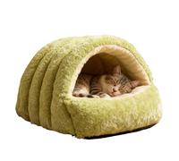 Cat Bed Cave, Pet Hideaway Covered with Sleeping Foldable and Warm | Coozzy Kitten Bunny Small Dog Retreat Comfort for Calming Rest n