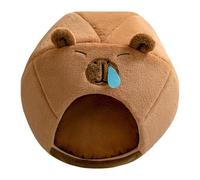 Cat Bed Cave | Puppy House in the Shape of a Capybara, Sound Insulation Cat Bed with Removable Roof for Indoor Use, Large Warm Cat Cave for Pet Cat House While Providing A Perfect Cozy Place For Your
