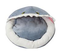 Cat Bed Cave Shark Design Shelter Pet Accessories - Warm Cat Bed, for Winter, Puppy, Animal, Living Room, Bedroom, Balcony, Apartment, Shelter