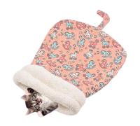 Cat Bed Cave Sleeping Bag - Windproof Cat Bag, Thickened Pocket Pet Nest, Windproof, Warm Pet Bag | Comfortable Luxury Puppy Cave Cushion for Cats, Dogs, Puppies, Pets, Kitten Warming Pad Bag, Pet