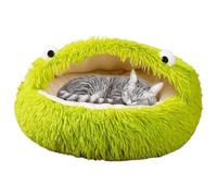 Cat Bed Cave - Small Dog Cave | Kitten Nest, Warm Plush Pet Nest, Soft and Warm Cat Bed for Winter for Indoor Cats