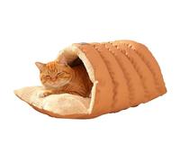 Cat Bed Cave Warm Windproof Nest - Winter Plush Puppy Cushion Bag - For Sleeping Kittens, Dogs, Home, Travel, Living Room, Bedroom, Floor, Kennel, Indoor Shelter and Dra
