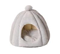 Cat Bed Cave Warming Cat Sleeping House Indoor Cozy Breathable Pet House Washable Calming Kitten House Pet House for Kittens Cats and Dogs