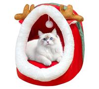Cat Bed - Comfortable Cave Soft E - Warm and Cozy Bed, for Sleeping, Winter Warmth, Daily Wellbeing, Relaxation and Comfort at Home