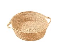 ＡＷＨＡＯ Cat Bed: Cozy And Relaxing Sleeping Basket for Felines And Tiny Pups, beige 45cmx15cm