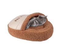 Cat Bed - Dog Bed with Hood Blanket | Cave Blanket Calming | Soft Windproof Swimming for Pets | Nest of the Sleeping Bag Supply Pet Coved Cove for Kitten Cushion