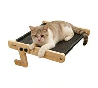 Cat Bed - Double Window Hammock | Cat Watching | Heavy Duty Sleeping for Windowsill, Drawer, Bedside Table, Easy Assemble, Scratch Resistant, Sew Resistant