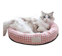 Cat Bed for Indoor Cats, Dog Pet Cooling Mat Cushion Pad Bed Summer Cool Down Comfortable Soft for Pets Small Dogs Kitten Kitty Puppy (Pink,Medium)