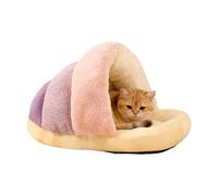 Cat Bed for Indoor Cats - Washable Plush Bed | Modern Design and Optimal Comfort for Your Feline, Delight Easy to Disassemble Stylish and Practical Cat Beds at Home