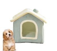 Cat Bed House, Cat House for Cats, Semi-Closed Cat Bed Cave with Removable Cushion - Comfortable Indoor Cat Bed House - Cat, Foot for Cats HA and Other