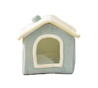 Cat Bed House, Cat Houses for Indoor Cats - Plush Bed House for Kitten,Covered Beds for Cats 40x3 5cm/15.75x13.78 inch, Soft Winter House for Cats