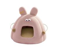 Cat Bed House Windproof Cute Bunny Design Enclosure