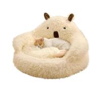 Cat Bed in Cave Shape | Removable Non-Slip Cosy Warming House - Indoor Cat Nest Bed | For Outdoor Use Christmas Winter Sleeping Outdoor Home Travel Bedroom B