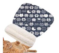 Cat Bed in the Shape of a Cave Closed Warm Soft Cuddly | Cat Cuddly Sack Sleeping Bag for Home Balcony Indoor Outdoor Winter Cold Weather Chinchilla Ferret Rabbit