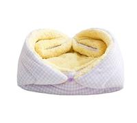 Cat Bed - Nest Foldable Thickened Warm Mat | Indoor Cat Bed For Calming |Outdoor Animal Travel, Winter Use, Small Dogs, Kittens, Pets Sleeping Cushion, Soft Plush House Comfort Pad, Portable C