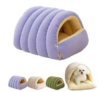 Cat Bed, Pet Bed with Removable & Washable Cushioned, Cats House Tent Bed, Indoor Warm Dog House Soft Pet Bed Tent House Dog Kennel Cat Bed