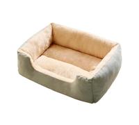 Cat Bed Plush Basket House | All-Season Pet Cushion for Cats & Small Dogs, Kitten Sleeping Nest with Removable Washable Cover(Green,XXL 80x60cm)