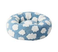 Cat Bed Plush Sleeping Cushion - Warm Indoor Nest | With Anti-Slip Bottom For Cats Kittens Small Dogs Puppies, Soft Winter Comfort Mat For Home Bedroom Living Room Lounging Napping Resting