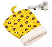 Cat Bed Sleeping Bag, Plush Warm Indoor Bed For Cats And Small Dogs, Cozy Sack Size 21.6 X 17.7 Inches
