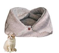 Cat Bed - Soft Cat Cushion Foldable Sleeping Bag | Foldable & Breathable Cat Cushion | Washable Sleeping Hideaway | Indoor Pet Sofas | Warm Dog House For Winter Indoor Outdoor Play Pets