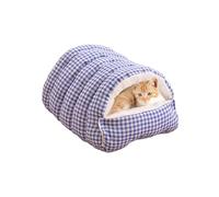 Cat Bed - Soft Wool Animals Tent Machine Washable | Non-Slip Indoor Cat House, Sleeping Bag Tent For Playing, Resting, Napping, Small And Medium Cats In Living Room, Balcony, Backyard