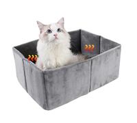 Cat Bed - Soothing Pet Bed | Cats Inside | Isolated Sleeping Cavity for House Horn, Pets, Kittens, Outside, Soothing Puppies, Sleep, Animals, Travel, Winter Outdoors Give your pet a safe place to