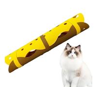 Cat Bed Tunnel - Kitten Hiding Nest Toy | Soft Felt Cat Tunnel Bed for Entertainment Indoor Bedroom Home Sleeping Living Room Play Outdoor Apartment